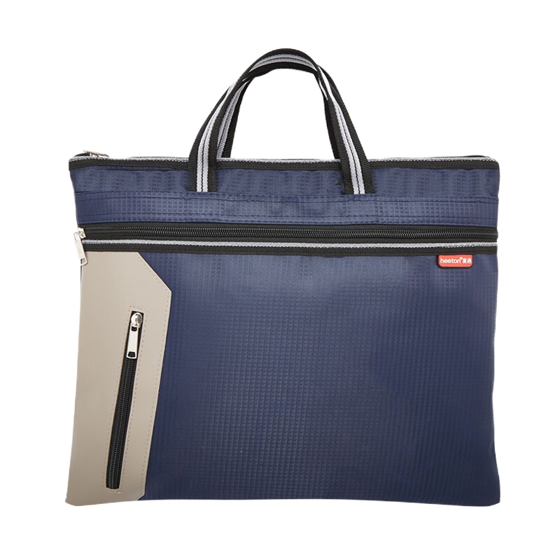 企购优品 喜通 商务手提文件袋 帆布资料袋 办公文件包 手提包 XT-6806 黑色