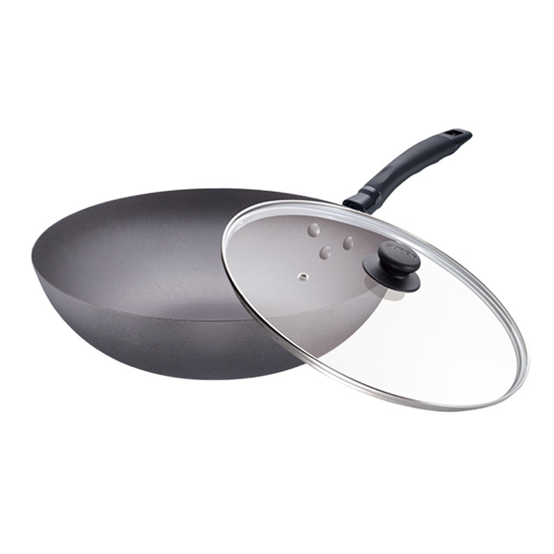 苏泊尔精铸铁锅 玻璃盖TFC30Q2