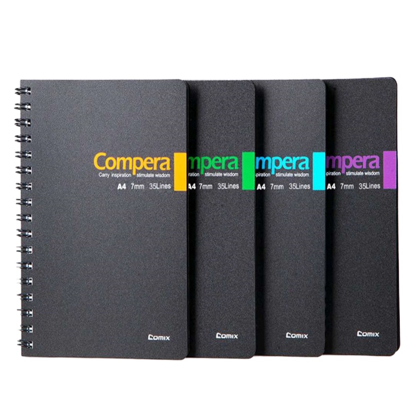 Zs-齐心CPB5607双螺旋PP面本B5 60张 5本/包