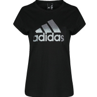 ADIDAS阿迪达斯夏季女子休闲舒适跑步运动圆领T恤DM5345
