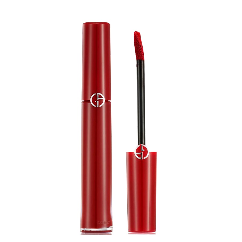 [国内专柜版 礼盒装]阿玛尼「传奇红管口红」臻致丝绒哑光唇釉6.5ml #205 甜辣橘棕 赠定制礼盒礼袋