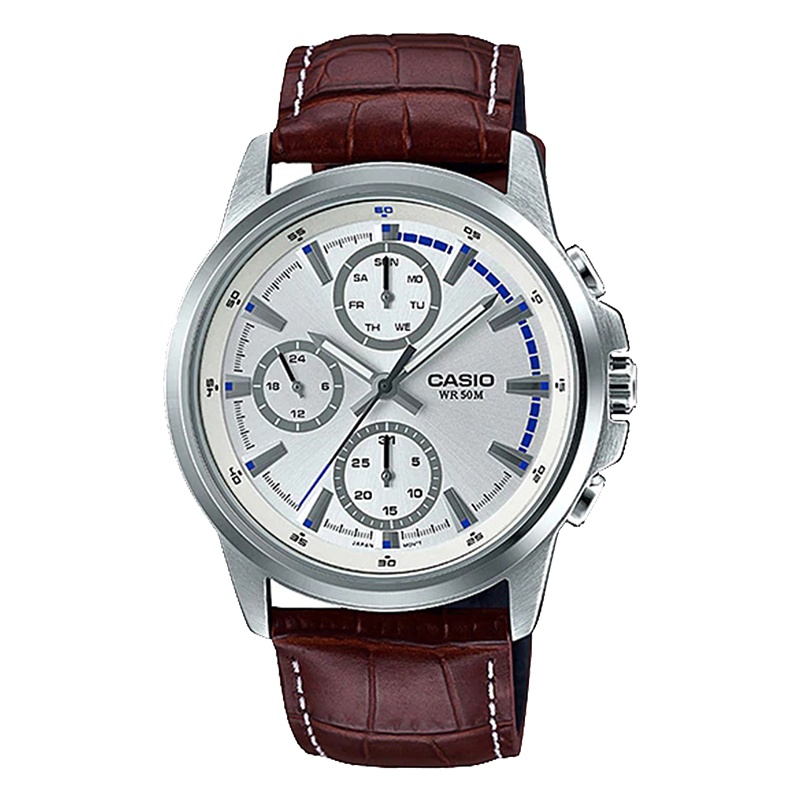 CASIO卡西欧 石英表 男 指针系列日韩品牌休闲男士表MTP-E317L-7A