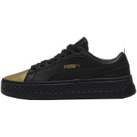 PUMA彪马女鞋运动鞋低帮时尚休闲板鞋366927 36692702黑色+金色