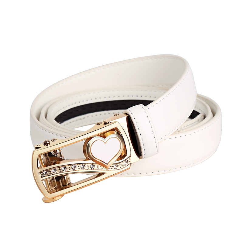 【顺丰配送】女士真皮皮带自动扣腰带时尚装饰女腰带PD190801B