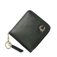 啄木鸟手包女小包手拿短款零钱包拉链牛皮卡包女韩版多功能钱包潮