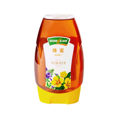 汪氏(wangs)百花蜜蜂蜜465g/瓶滋补百花便携瓶装蜂蜜
