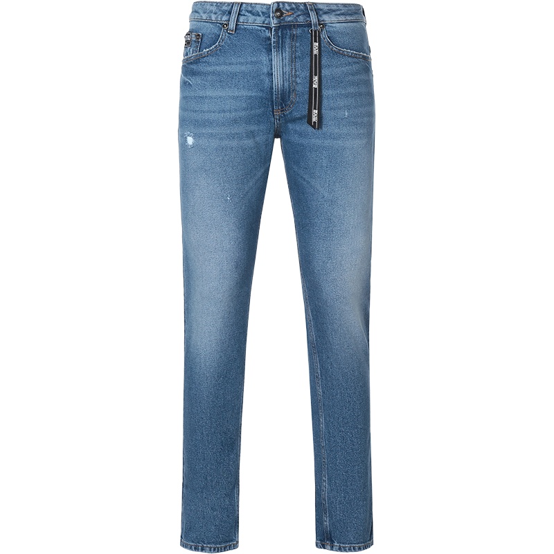 VERSACE JEANS COUTURE 范思哲 男士 棉质修身版牛仔裤长裤 A2GWA0D0 AR883
