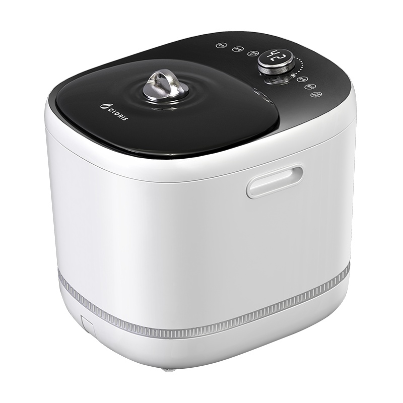 德国凯伦诗(CLORIS)泡脚桶足浴盆高深桶 全自动按摩洗脚盆 电动泡脚足浴器 F766W时尚白