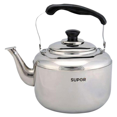 苏泊尔(SUPOR) 不锈钢水壶鸣笛烧水壶天燃煤气电磁炉通用鸣音炊壶热水壶响水壶 SS40Q1-4L 电磁炉燃气通用