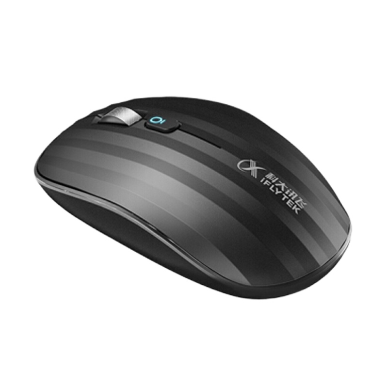 科大讯飞(iFLYTEK) SW 无线语音鼠标飞鼠办公充电鼠标语音打字语音控制语音翻译 黑色