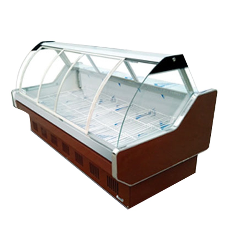 友田(YOUTIAN)熟食商用展示柜 豪华圆弧后开门冰柜卧式展示柜 卤菜鸭脖冷藏柜冷鲜肉冷冻保鲜柜