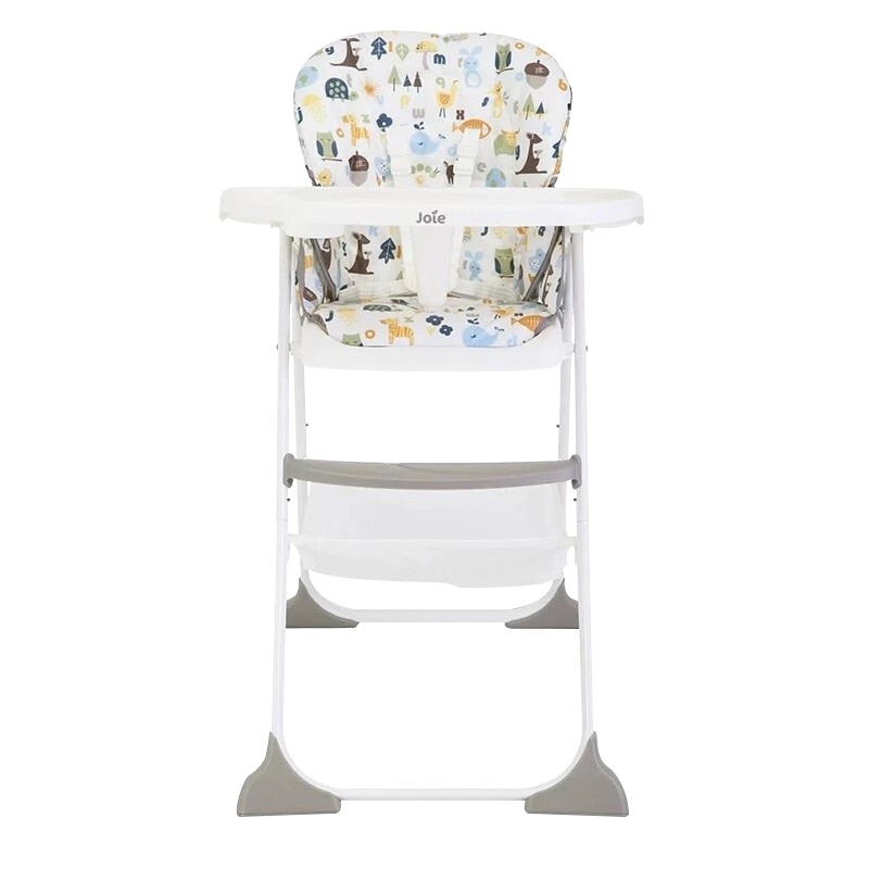 英国joie巧儿宜儿童餐椅轻便型便携式可折叠多功能吃饭宝宝餐椅 可爱字母