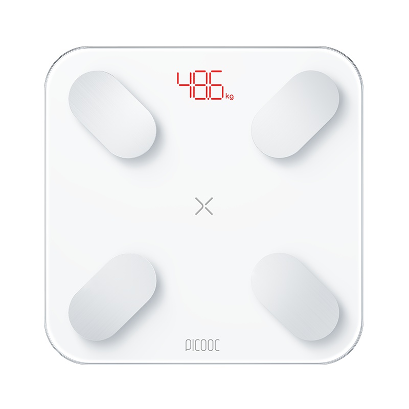有品(PICOOC)体脂秤Mini充电 体重秤电子称 健康智能家用秤 34项身体数据精准测量 APP蓝牙人体称