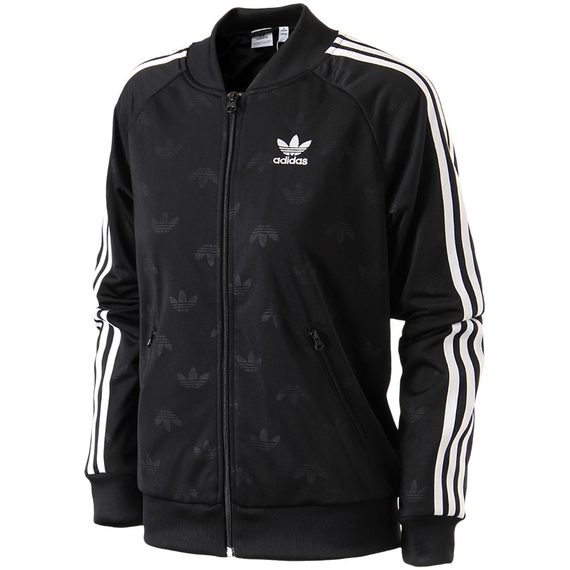 adidas阿迪达斯三叶草女装长袖夹克外套运动服CD6929 30 CD6929黑
