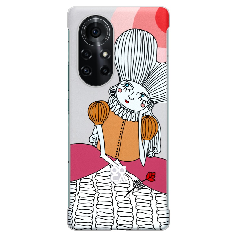 华为原装正品nova8pro手机壳nova8液态硅胶保护套冷淡抗摔高档PU轻薄简约时尚官方软套全包