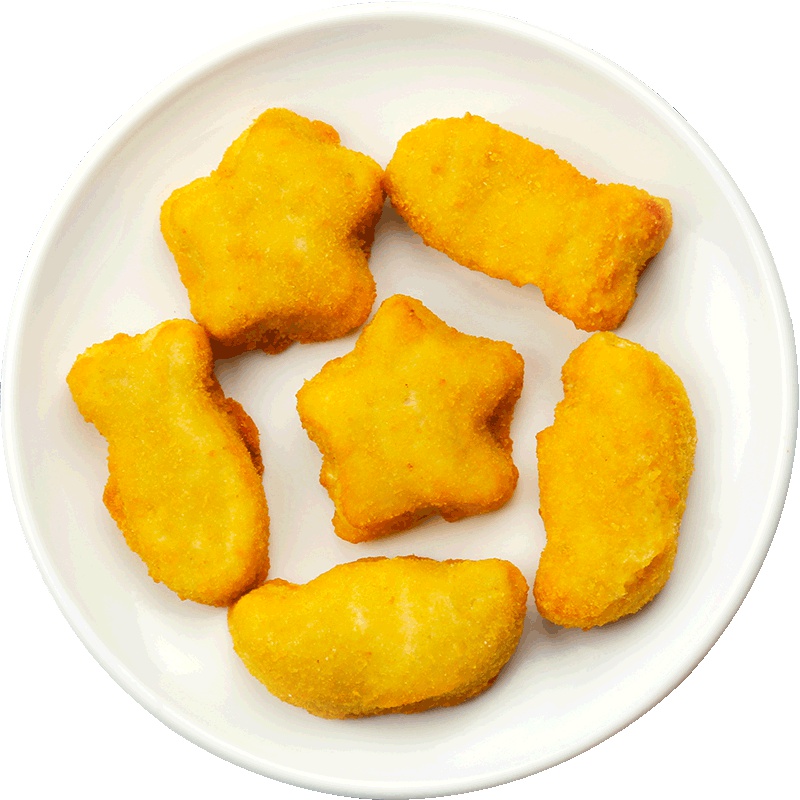 凤祥食品校园鸡块500g出口日本级 上校鸡块油炸鸡块炸鸡裹粉炸鸡半成品 休闲食品油炸食品清真食品