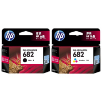 惠普 682 墨盒 3YM76AA彩色/3YM77AA黑色(2775 2776 2777 2778 2779 6078)