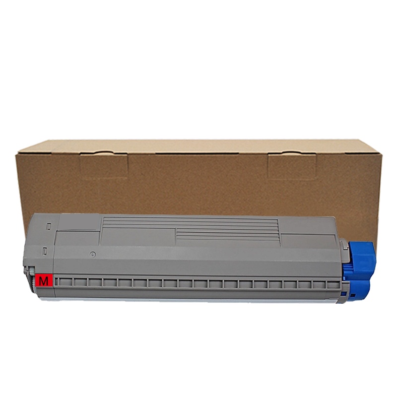 艾洁 OKI C831粉盒红色商务版 适用OKI C811DN OKI C831DN墨粉盒