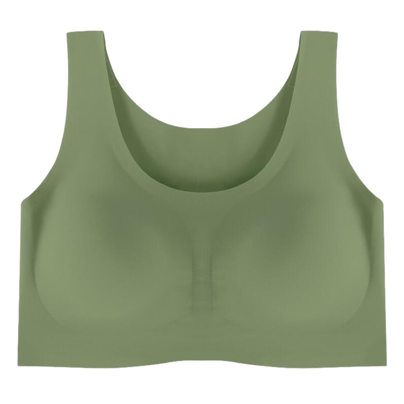 南极人(NanJiren)欧阳娜娜同款背心式无痕文胸无尺码女士聚拢无钢圈美背运动内衣女