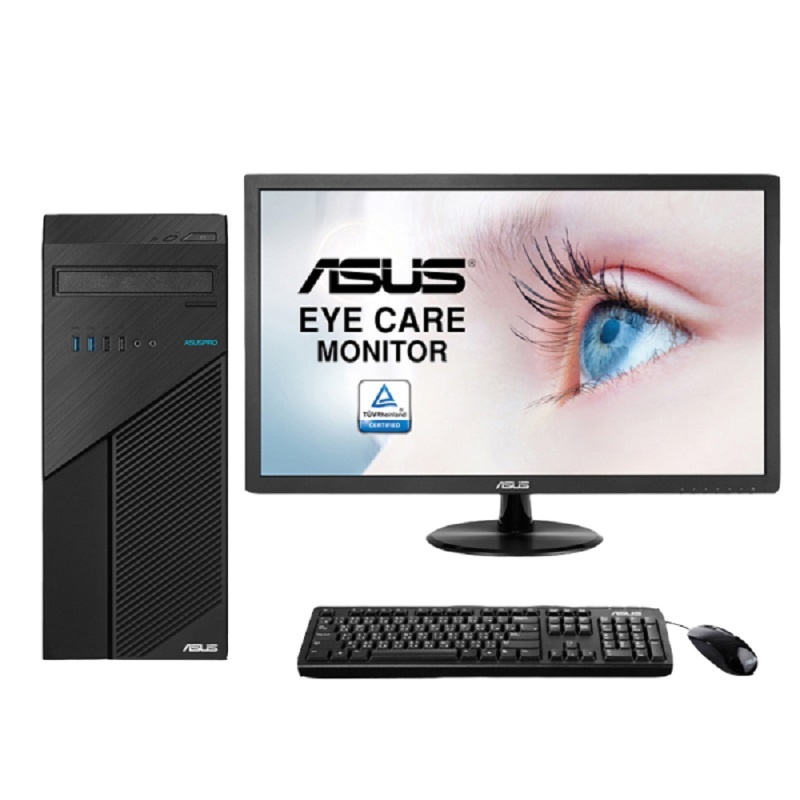 华硕（ASUS）D425MC-24A00379 R5-2400G/16G/1TB+128GSSD/2G独显/DVDRW