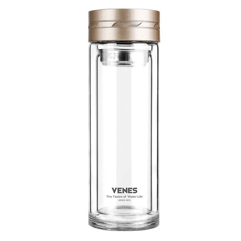 菲驰 VB166-300 睿智双层耐热保温便携创意水杯 （单位：个）