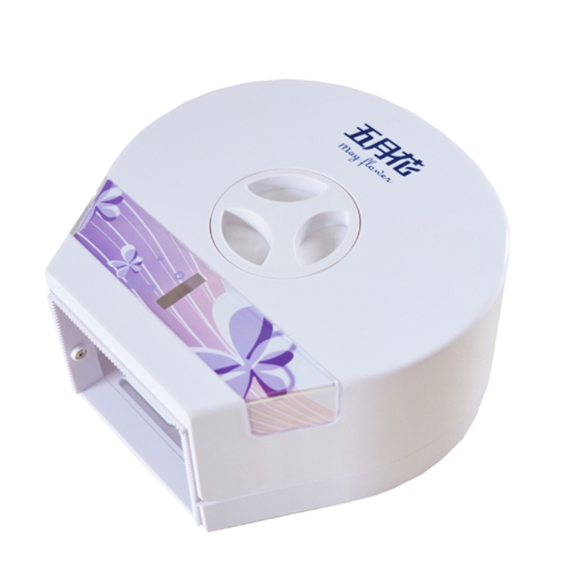 五月花珍宝大盘卷纸纸盒(白色)CD0001
