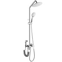 华帝(VATTI)铜质龙头淋浴花洒套装 带增压喷枪妇洗器 多功能手持花洒莲蓬喷头多出水升降淋浴器 084110