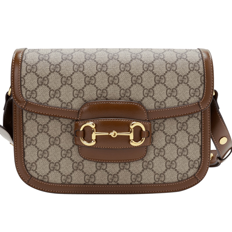 预订 GUCCI 1955马衔扣肩背包602204 小号