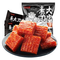 [满199减125元]欧贝拉素大刀肉整袋装辣条8090后儿时怀旧休闲豆制品零食品麻辣小吃网红辣味零食