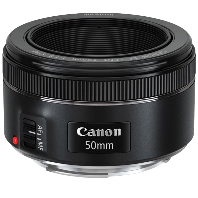 [定焦经典小痰盂]佳能(Canon)EF 50MM f/1.8 STM单反相机镜头 标准定焦佳能卡口 49mm滤镜