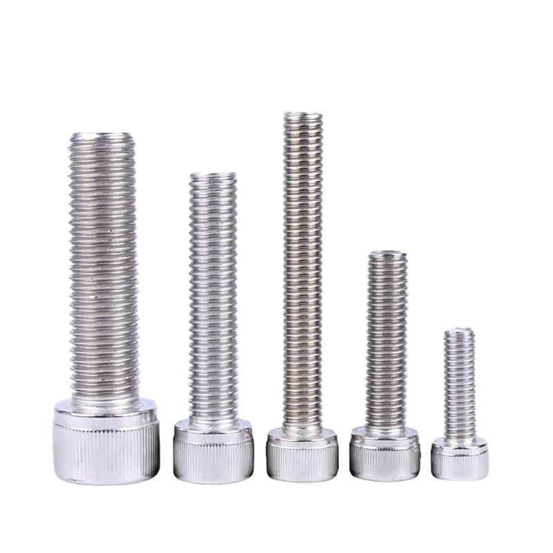 304不锈钢圆柱头 内六角螺丝螺栓M12*60