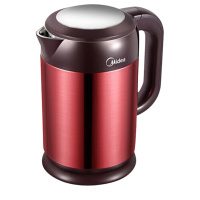 美的电热水壶1.7L大容量304不锈钢HJ1708a