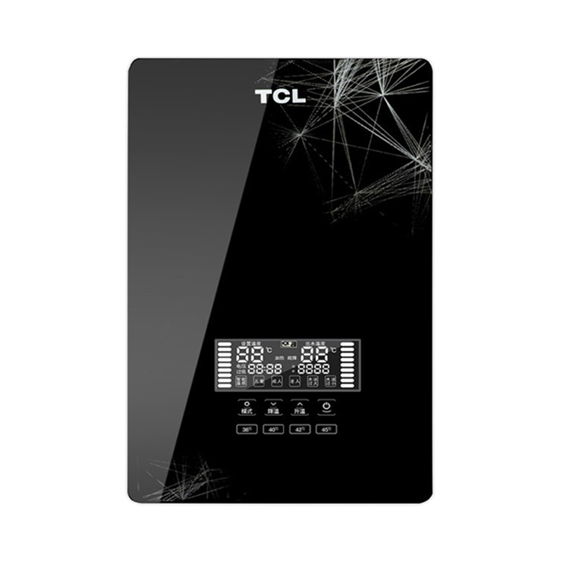 TCL TDR-85TM 即热式电热水器速热智能变频恒温小厨宝热水宝洗澡机淋浴免储水家用快速壁挂式 黑色