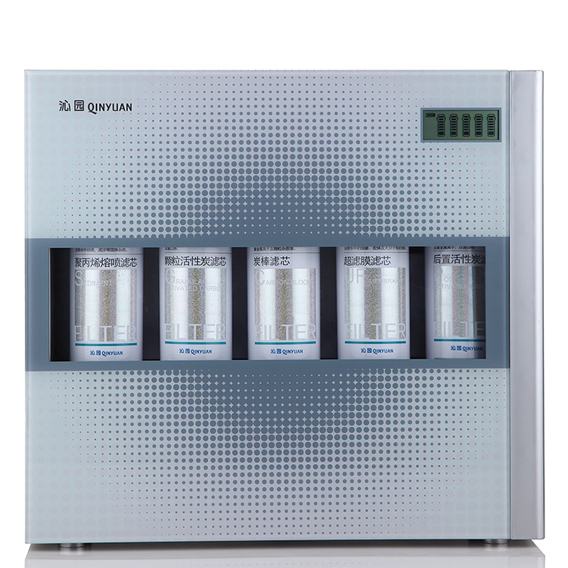 沁园（QINYUAN） QJ-UF-05E家用厨下式超滤机净水器五级过滤寿命提醒双出水大流量净水机