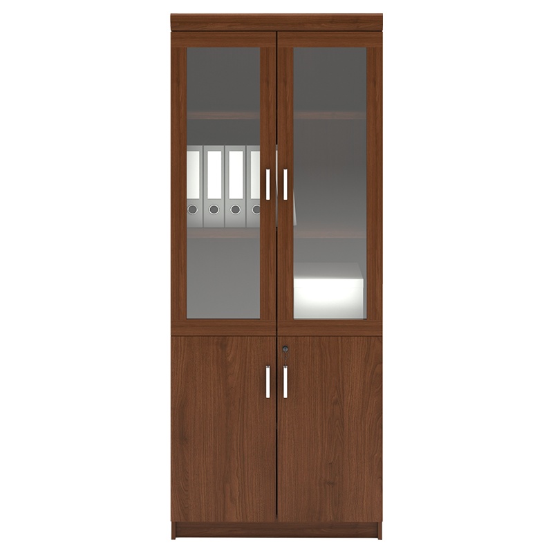 中泰X苏宁极物 办公文件柜 油漆文件柜资料柜 办公储物柜 玻璃门书柜财务室档案柜