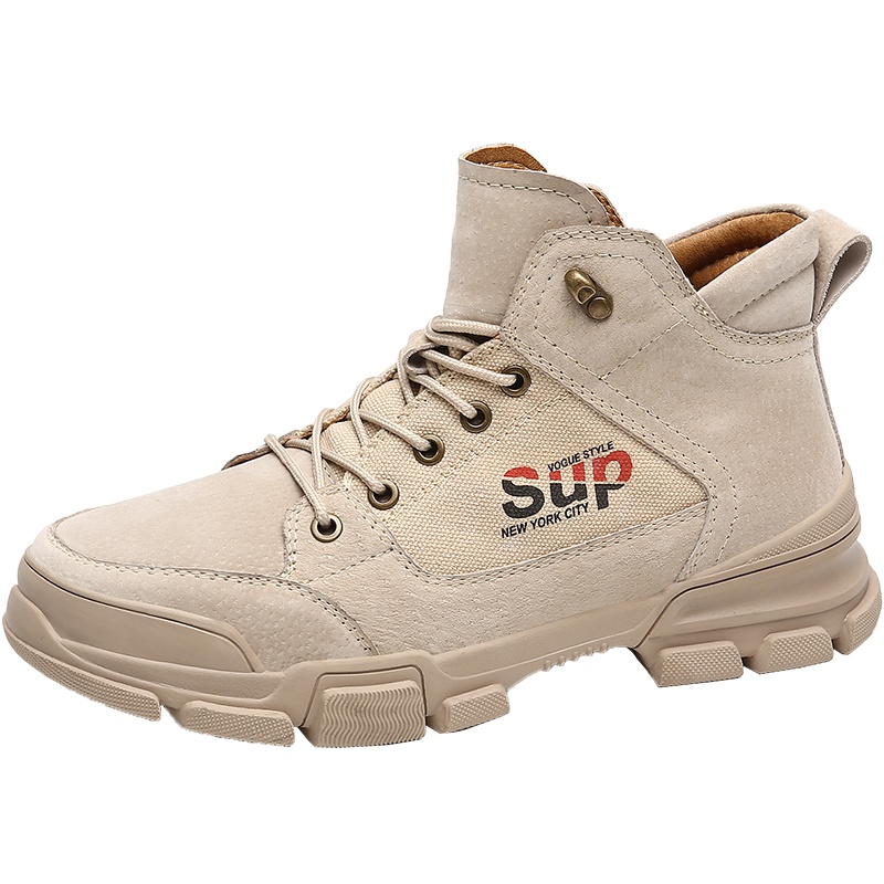 策乐(cele)马丁靴男冬季加绒保暖男靴英伦工装靴男潮流棉鞋RL-7591