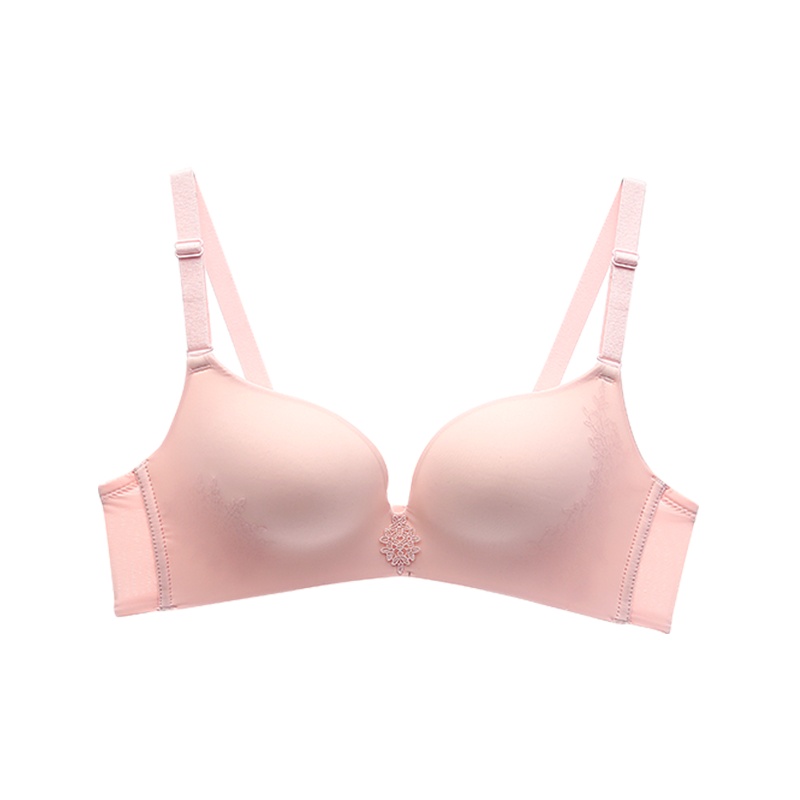 都市丽人纯色性感光面无痕侧收调整型女士文胸胸罩内衣2B8405