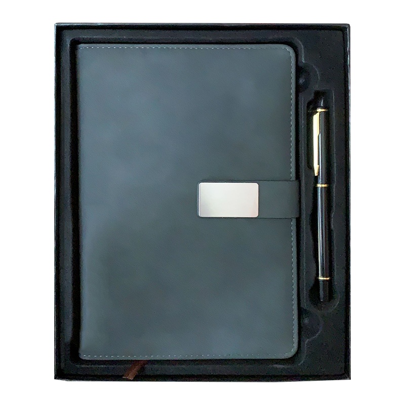 SCP A5笔记本套装 SCP-YW0488 搭扣办公上午皮面笔记本签字笔套装（单位：件）