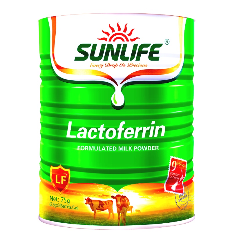 生命阳光乳铁蛋白调制乳粉 新西兰原装进口 2.5g*30袋/罐 75克装