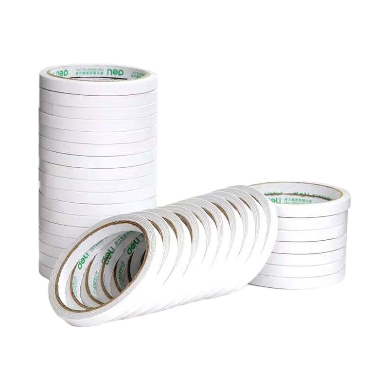 得力棉纸双面胶带(9mm*10y*80nm*32pcs) 30400