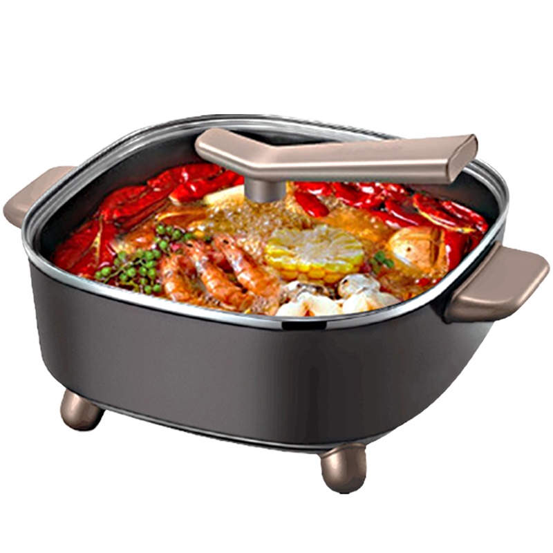 苏泊尔(SUPOR)电火锅H2828FK813多功能电热锅家用电火锅宿舍5L学生锅