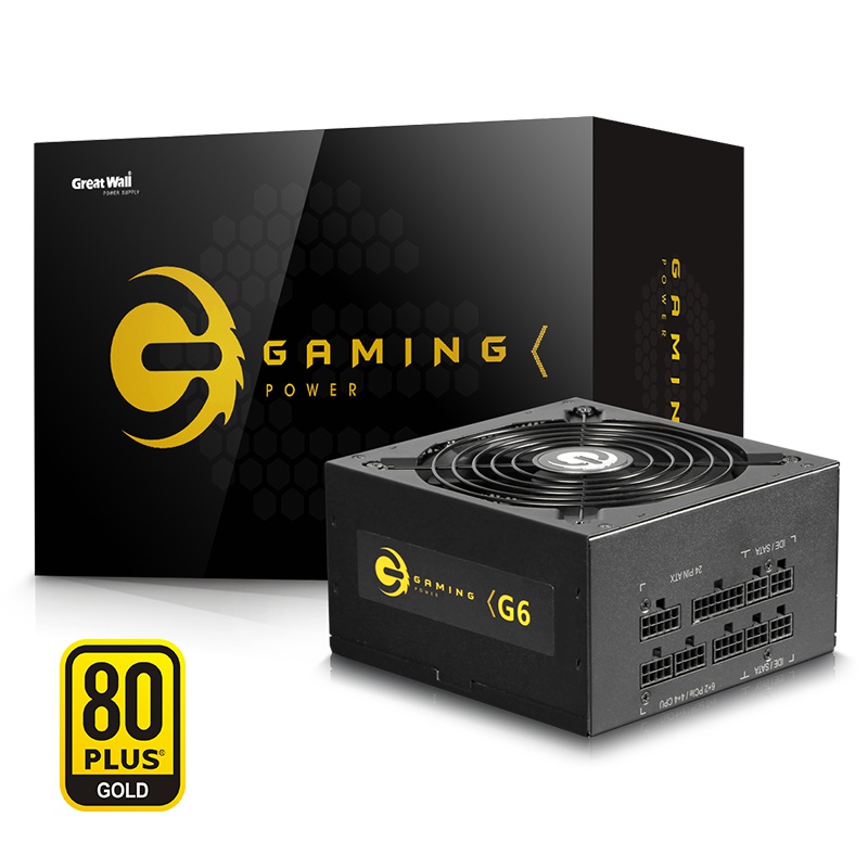 航嘉电脑电源台式机650W全模组金牌台式主机电源