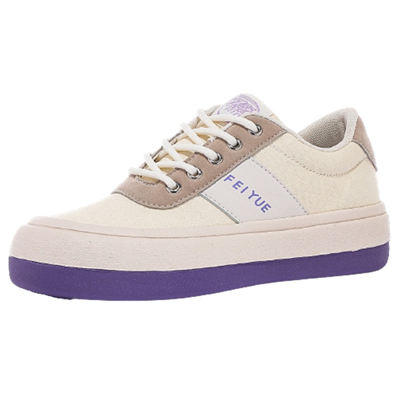 飞跃(FEIYUE)新款女厚底板鞋软底百搭休闲运动鞋帆布鞋