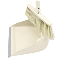 企购优品扫把簸箕套装组合家用不锈钢软毛扫帚