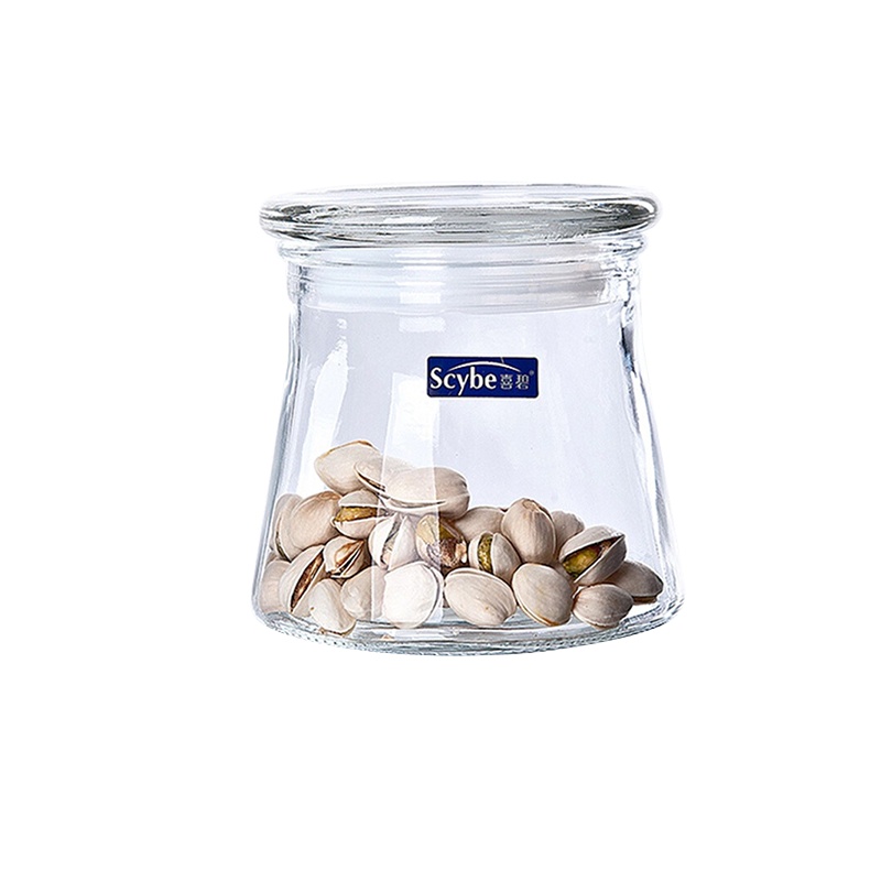 scybe喜碧 特纳玻璃瓶玻璃密封罐储物罐茶叶罐粮食罐奶粉罐干果罐 特纳储藏瓶650ML单支装