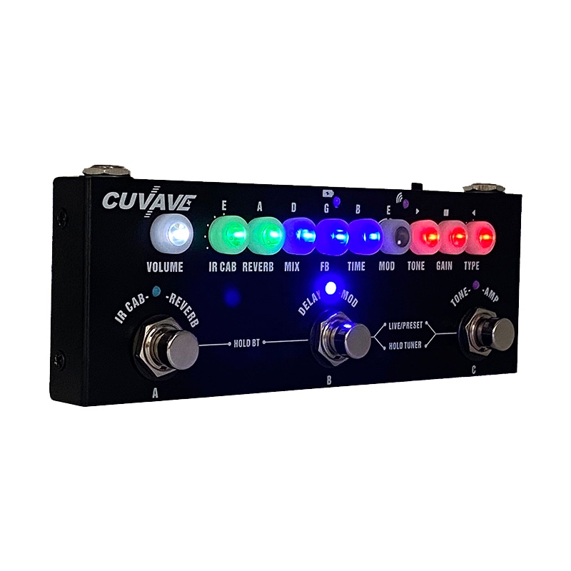 CUVAVE 电吉他单块组合效果器Cube Baby 内置蓄电池 音箱模拟录音