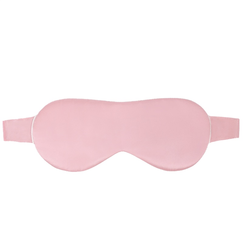 苏宁极物× PMA 石墨烯发热真丝眼罩 粉色 透气亲肤温热热敷放松眼周