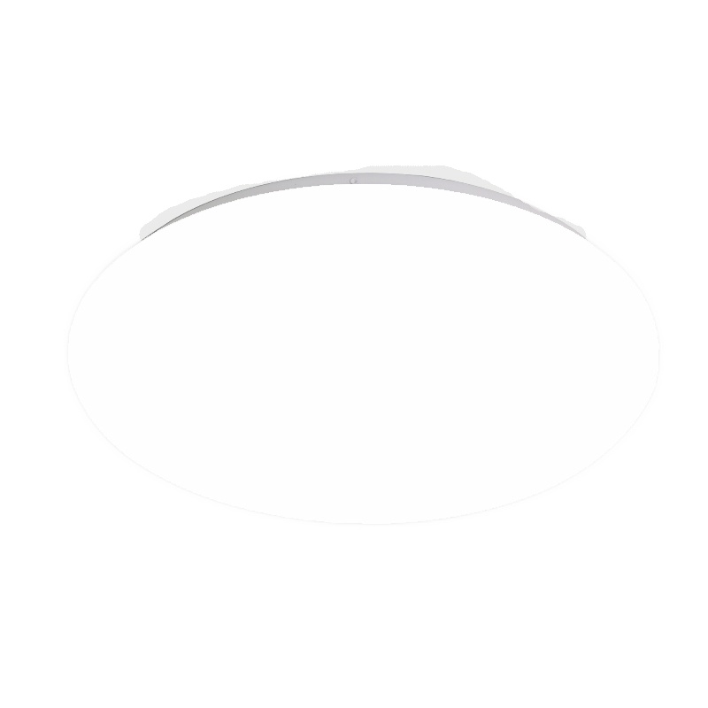 全白LED吸顶灯 客厅卧室餐厅阳台走道 简约现代圆形 全白工程灯具