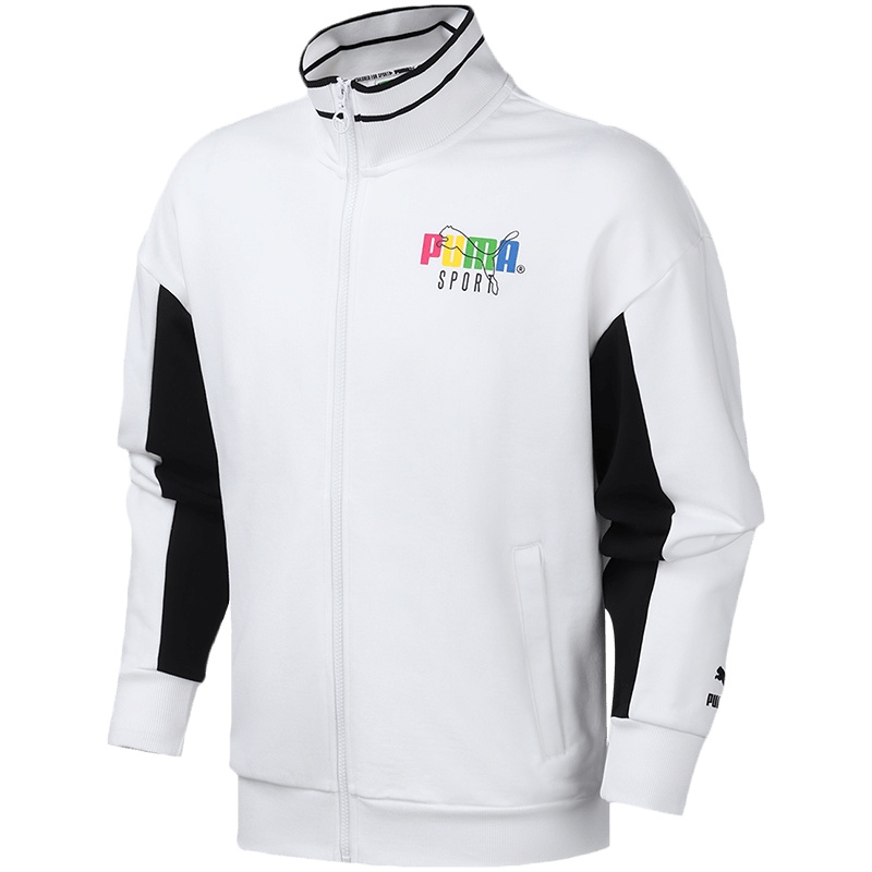 PUMA彪马男装运动服休闲针织立领外套597343