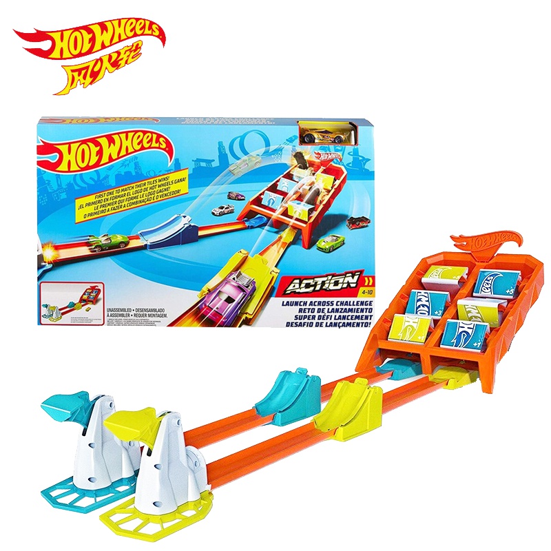 风火轮轨道飞跃得分竞技赛道玩具男孩火辣小跑车hotwheels赛道儿童玩具轨道GBF89